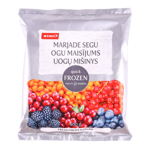 Ogu maisījums Rimi saldēts 400g