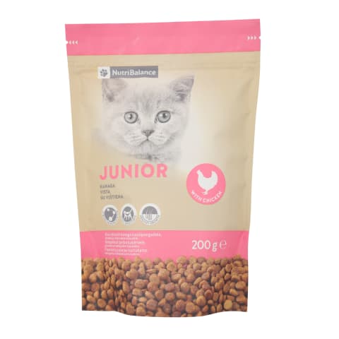 Kassieine Nutribalance junior täissööt 200g