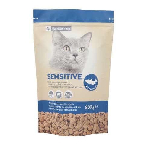 Kassieine Nutribalance Sensit. täissööt 0,8kg