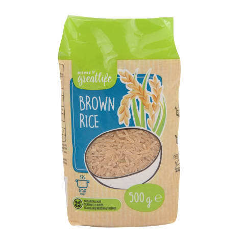 Pruun riis Rimi GreatLife 500g