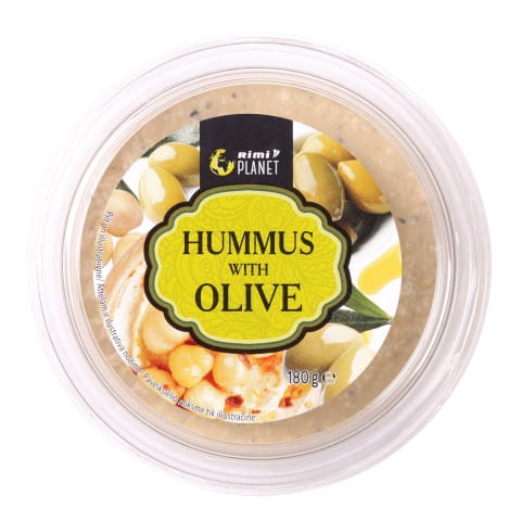 Hummus Rimi Planet oliividega 180g