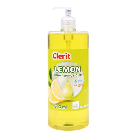 Indų ploviklis su citrinos aromatu CLERIT, 1l