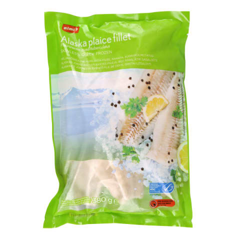 Zeltaplekstes fileja saldēta Rimi MSC 380g