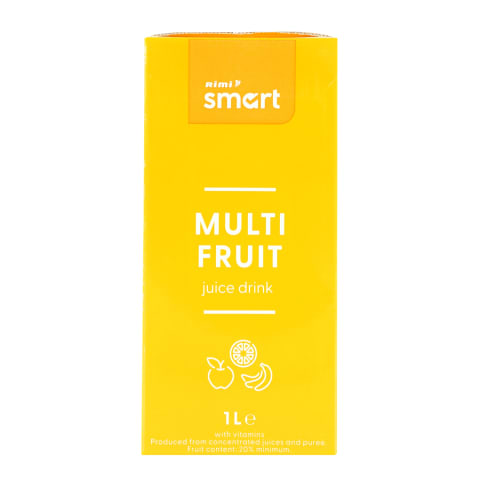 Multipuuvilja mahlajook Rimi Smart vitamiinidega A, E, C 1l