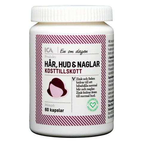 Toidulisand ICA juustele, nahale ja küüntele 60 kapslit