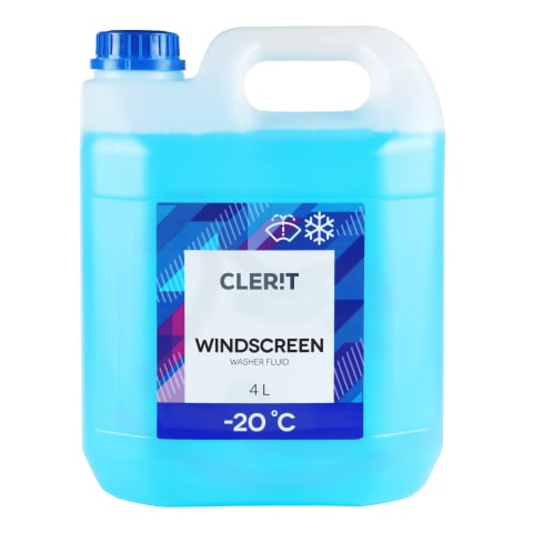 Klaasipesuvedelik talvine -20 Clerit 4l