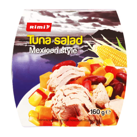 Salat tuunikalaga Mehhikopärane Rimi 160g