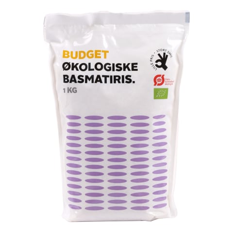 Basmati riis Budget öko 1kg