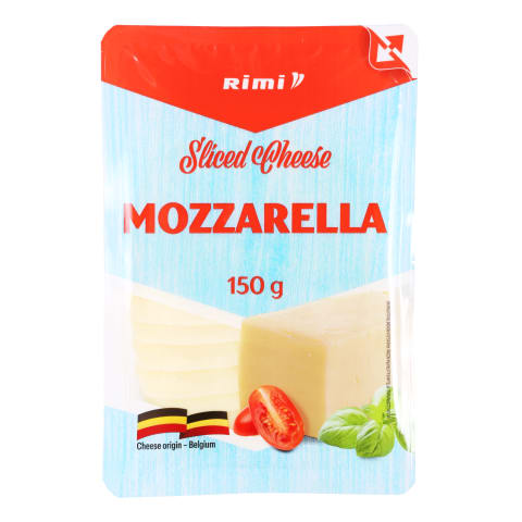 Mozzarella juust viilutatud 42% Rimi 150g