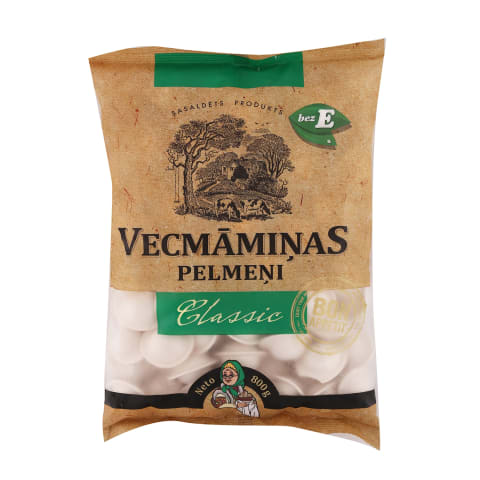 Pelmeņi Vecmāmiņas classic 800g