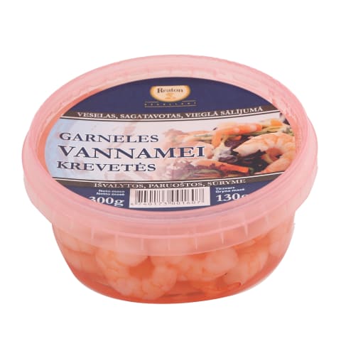 Garneles vannamei 300g/130g
