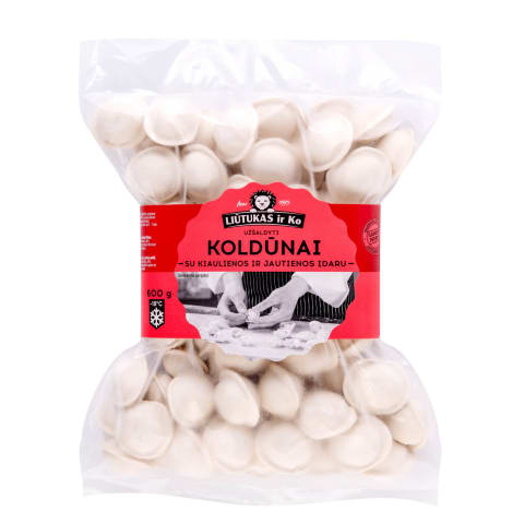 KARALIŠKI koldūnai su jaut. ir kiaul., 600 g