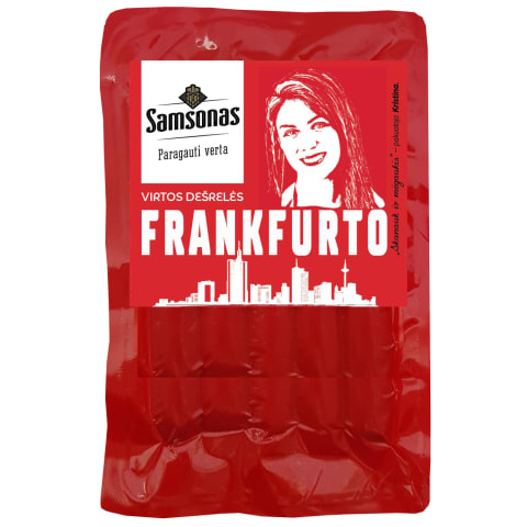 Virtos dešrelės SAMSONAS Frankfurto, A, 220g