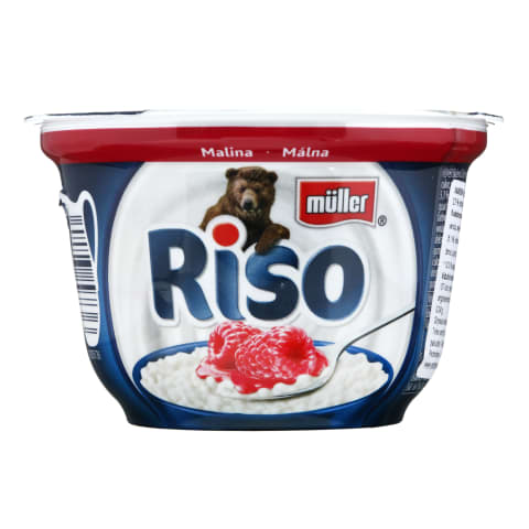Ryžių košė su avietėmis MÜLLER RISO, 200g