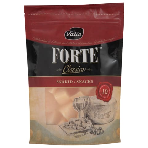 Juustusnäkid Forte Classico 26%, VALIO, 100 g