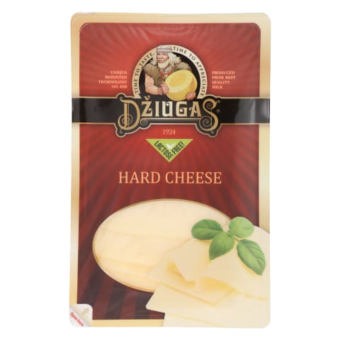 Kietas sūris DŽIUGAS 12 mėn., 40 %, 150 g