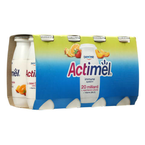 Vaisinis jogurto gėrimas ACTIMEL, 8 x 100 g