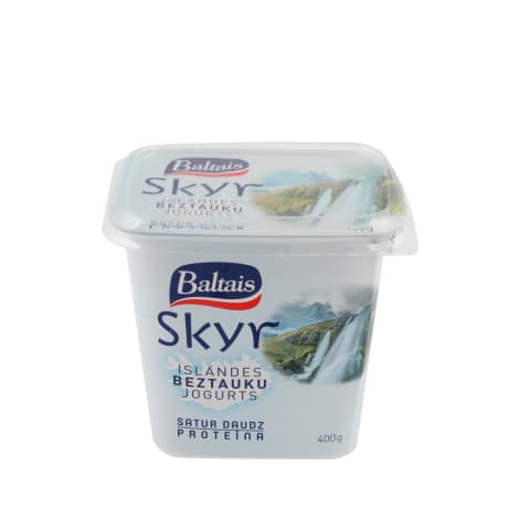 Jogurts Baltais Skyr bez piedevām 400g