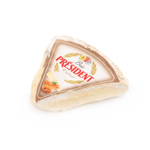 Valgehallitusjuust Brie pähkl. President kg