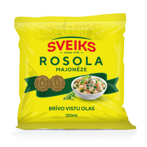 Majonēze Sveiks rosola 50% 250ml