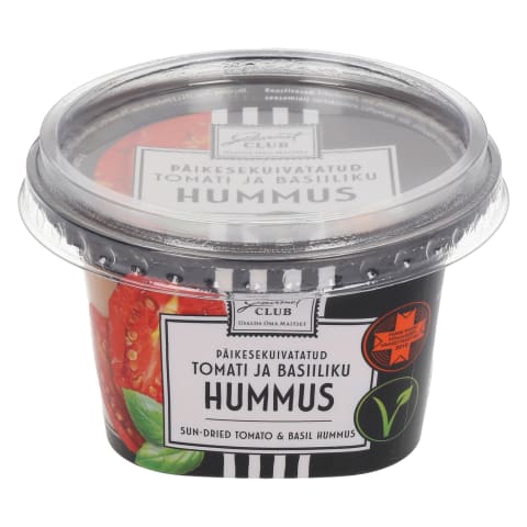 Hummus päi. kuiv. tom.-bas. Gourmet Club 200g