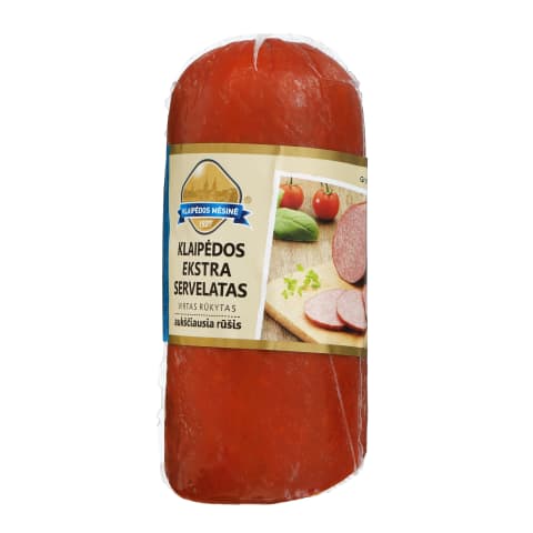 KLAIPĖDOS servelatas EKSTRA, a.r., 350g