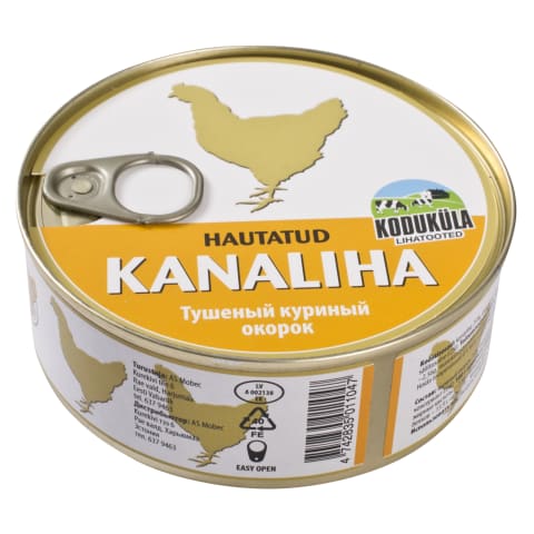 Koduküla hautatud kanaliha 250g