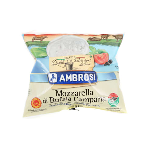 Sūris MOZZARELLA BUFFALO AMBROSI, 125g