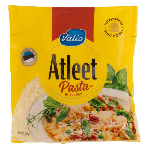 Riivjuust Atleet pastale Valio 200g