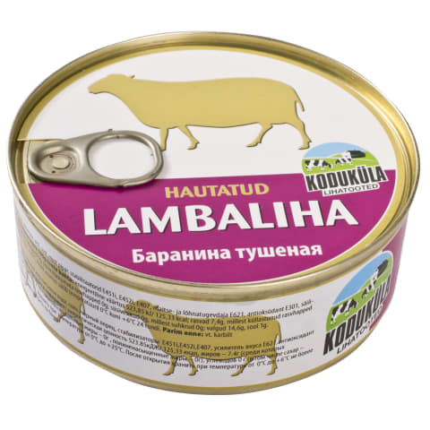 Koduküla hautatud lambaliha 250g