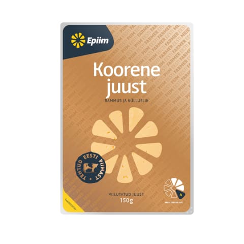 Koorene juust laktoosivaba E-Piim 150g