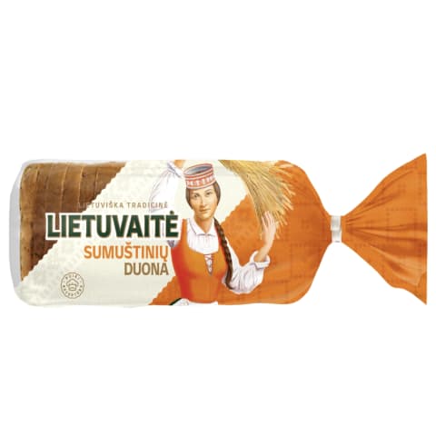 Sumuštinių duona LIETUVAITĖ, 500g