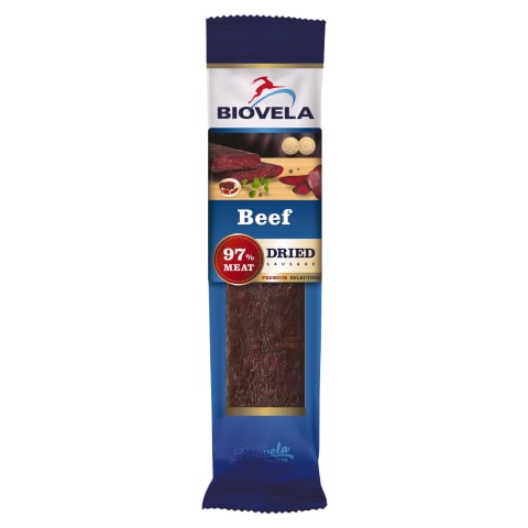 Liellopu šķiņķa desa Bioviela vītināta 200g