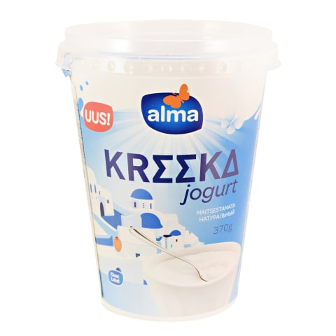 Kreeka jogurt maitsestamata Alma 370g