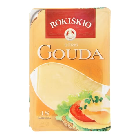 Sūris riekelėmis ROKIŠKIO GUODA, 48 %, 150g