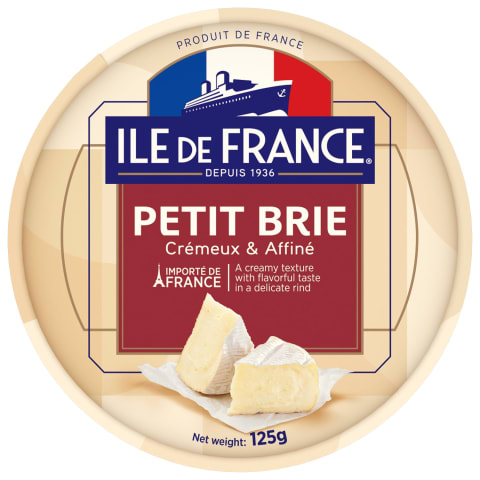 Sūris ILE DE FRANCE Petit brie, 50%, 125g
