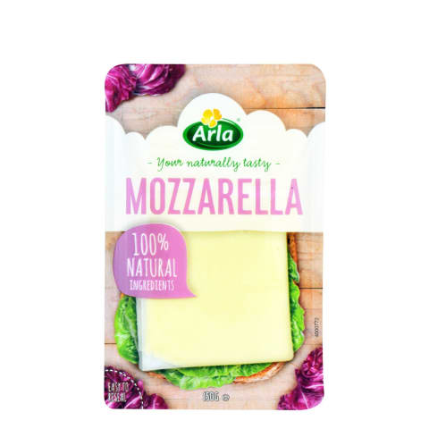 Siers mozzarella Arla šķēlītēs 150g