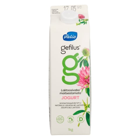 Jogurt maitsestamata Gefilus 2,5%1kg