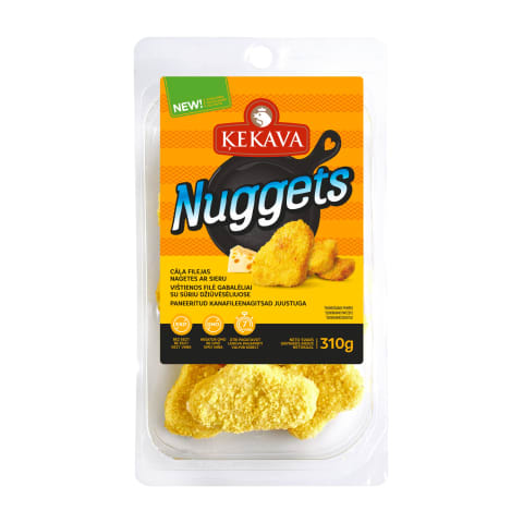 Cāļa gaļas nagetes Ķekava ar sieru 310g