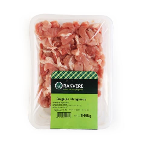 Cūkgaļas stroganovs 450g