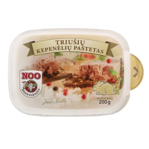 Pastēte trušu aknu 200g