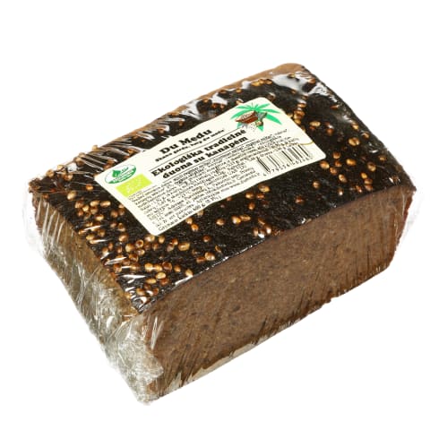 Ekol. duona su kanapių sėklomis DU MEDU, 600g