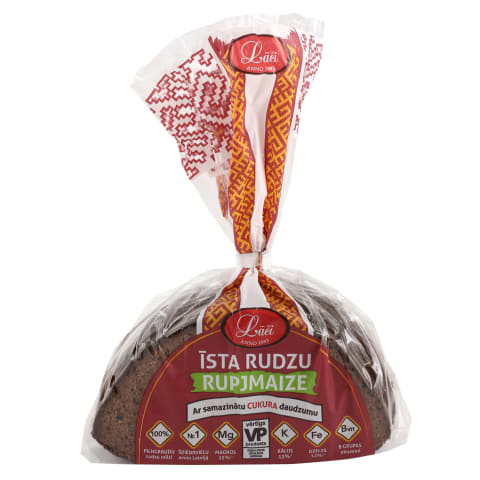 Rupjmaize Lāči Īstā 310g