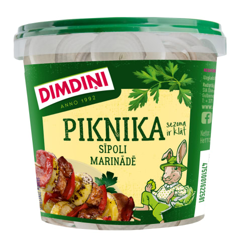 Sīpoli Piknika marinādē 700g