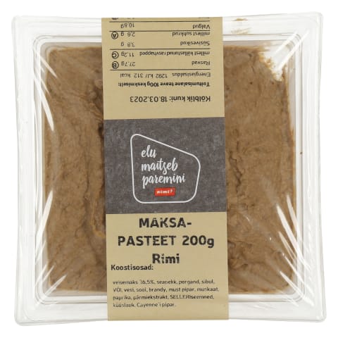 Maksapasteet 200g