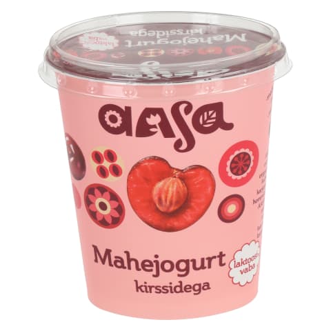 Mahejogurt kirssidega Aasa 370g