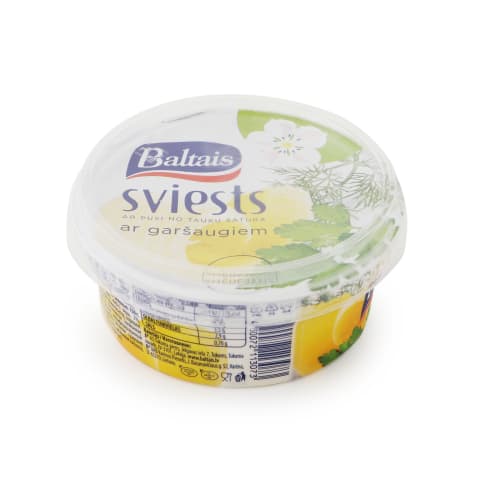Sviests Baltais ar garšaugiem 150g