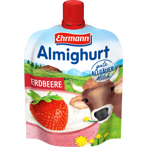 Jogurts Almighurt zemeņu 100g