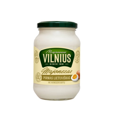 Majonezas VILNIUS Pirmas lietuviškas, 475ml