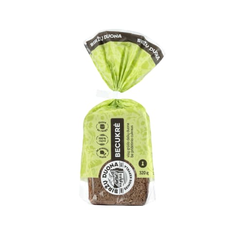 Tamsi ruginė duona be pridėtėt. cukraus,320g